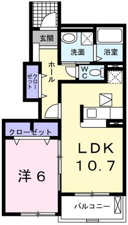 メゾン　グラースＢの物件間取画像